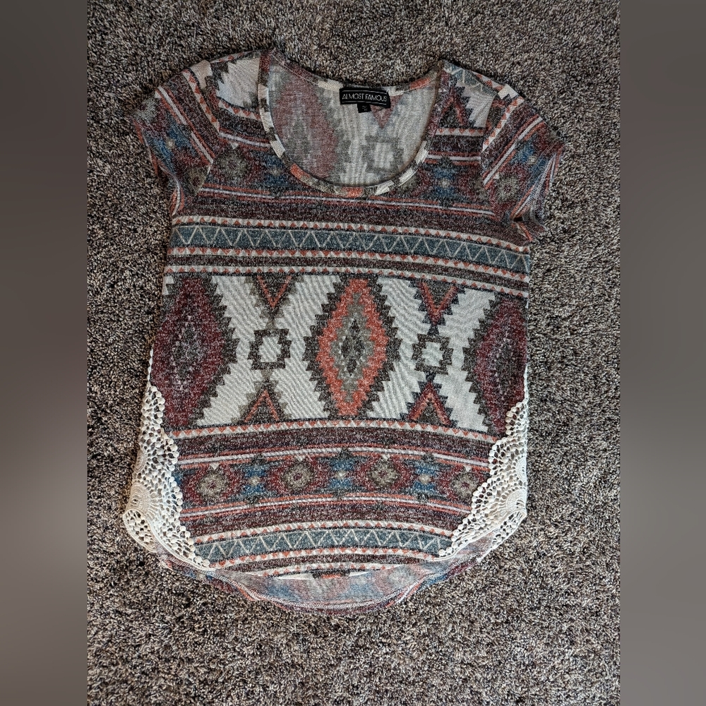 Almost famous tribal top